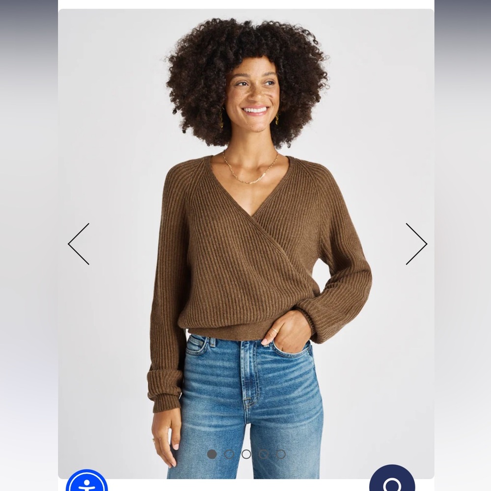 Splendid Adele Wrap Sweater - image 2